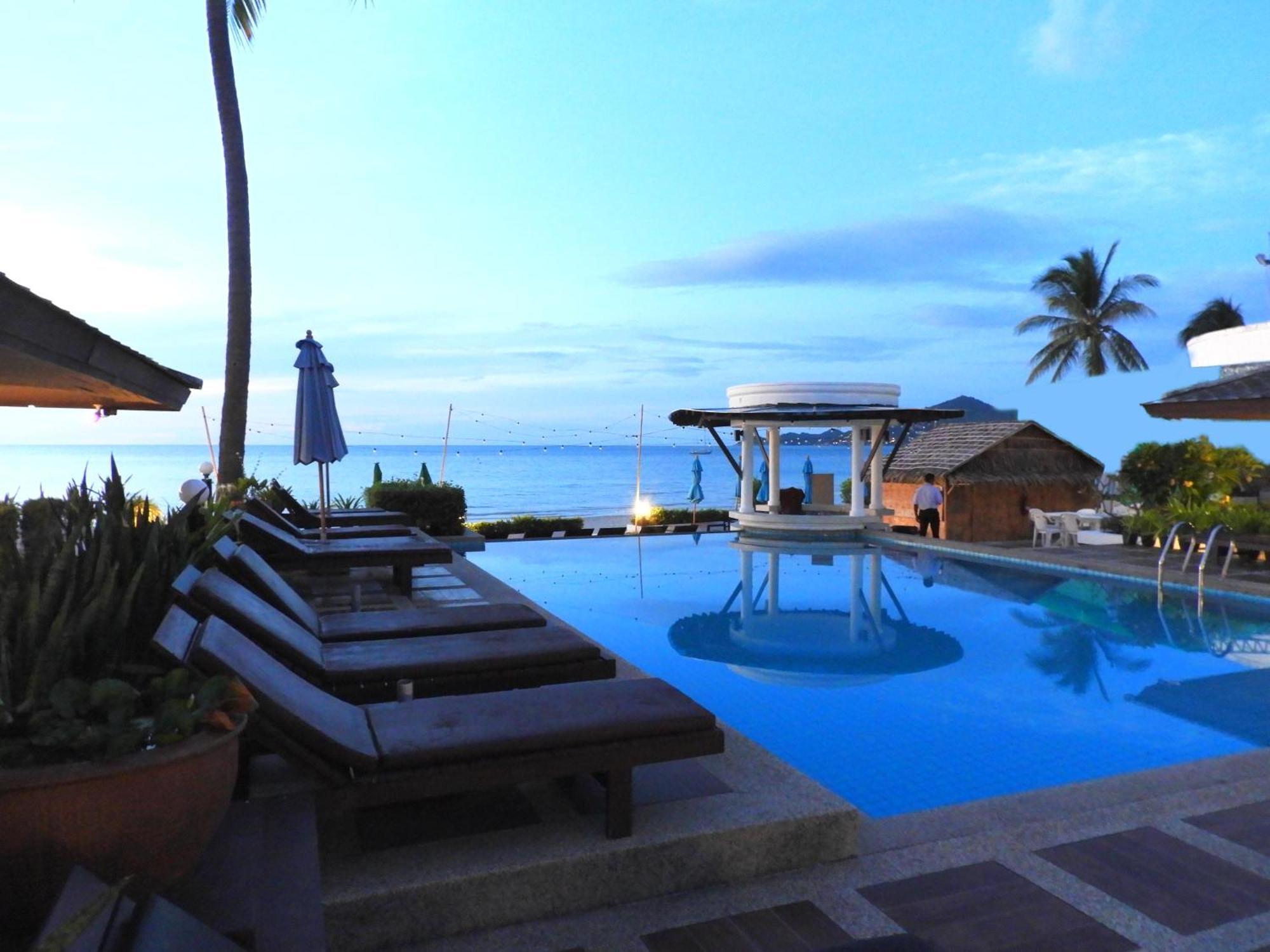 The Beachfront Hostel Amphoe Koksamui Luaran gambar